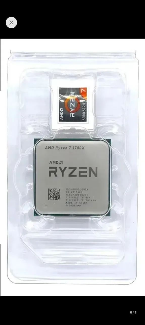 Processador AMD Ryzen 7 5700x - Foto 2