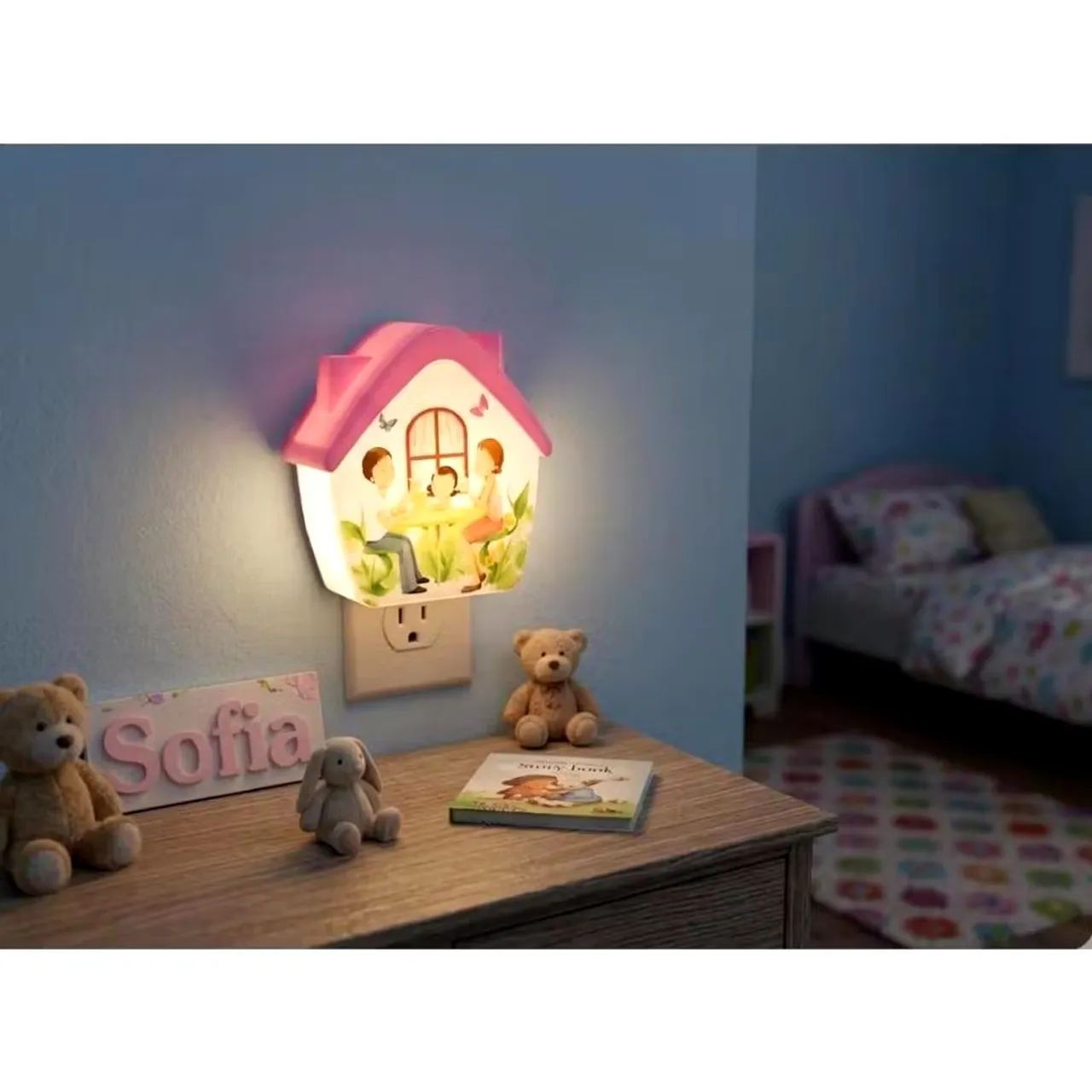 Luminária noturna abajur Led  - Foto 2
