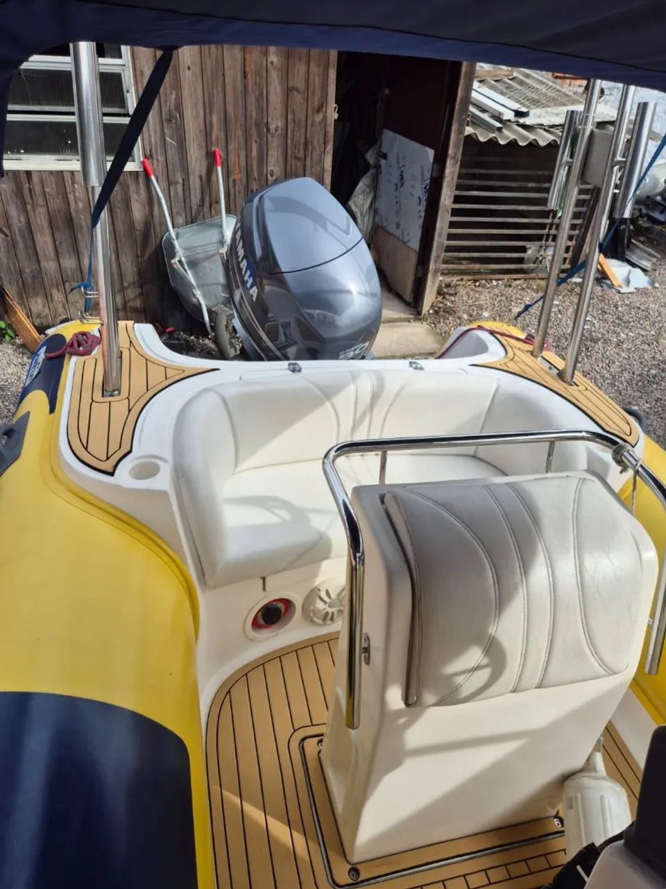 Bote Zefir G500 com motor Yamaha 2008 - Foto 9