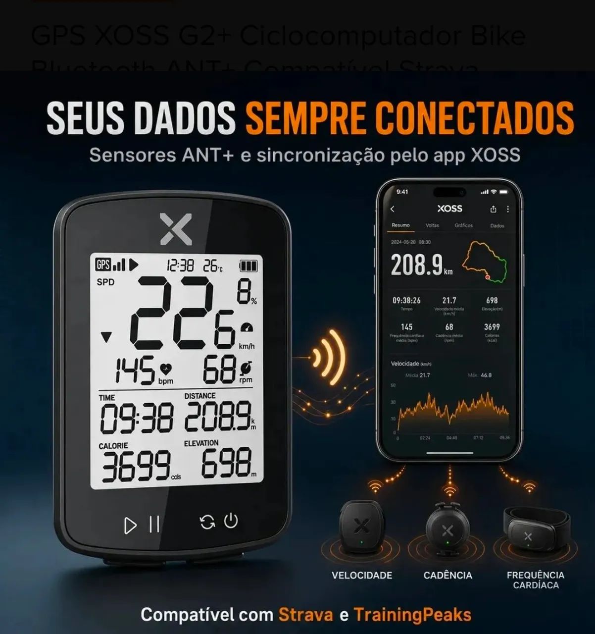 GPS XOSS 2+