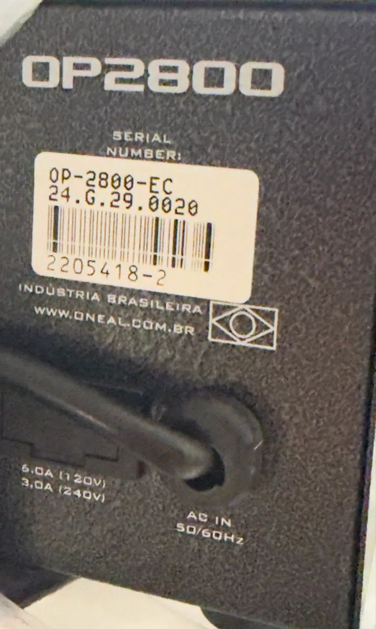 Amplificador de Potência Oneal 2.800 - Foto 3