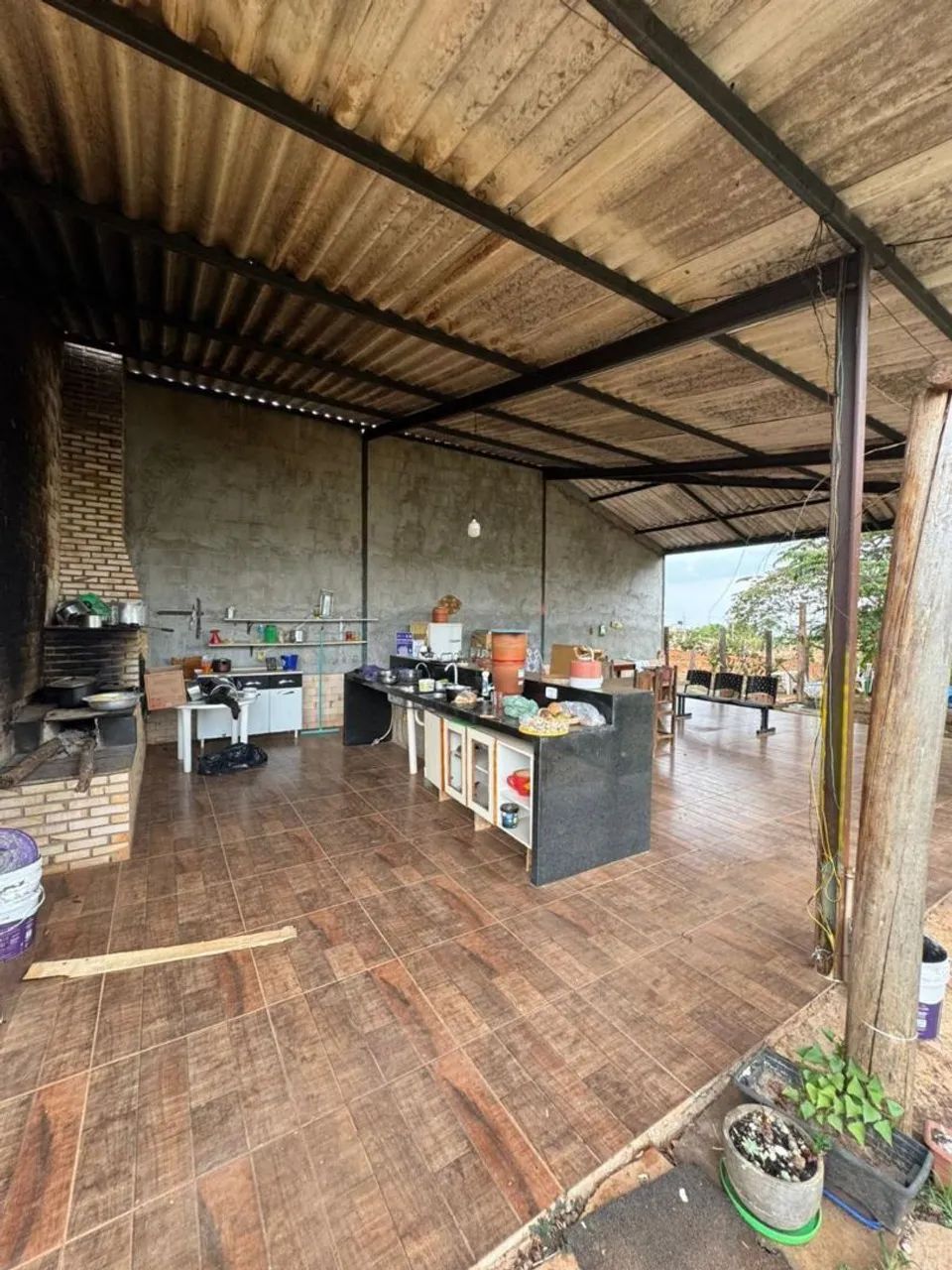 Vendo chácara 5 mil metros 2 casas, e outro barraco de 3 cômodos  - Foto 3