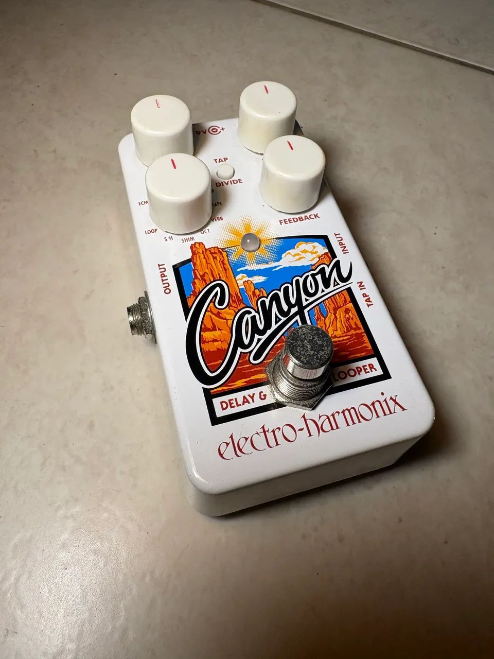 Pedal Electro-harmonix Canyon Delay E Looper - Foto 3