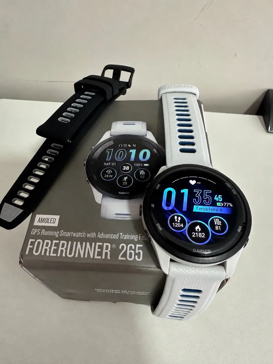 Garmin Forerunner 265  - Branco 