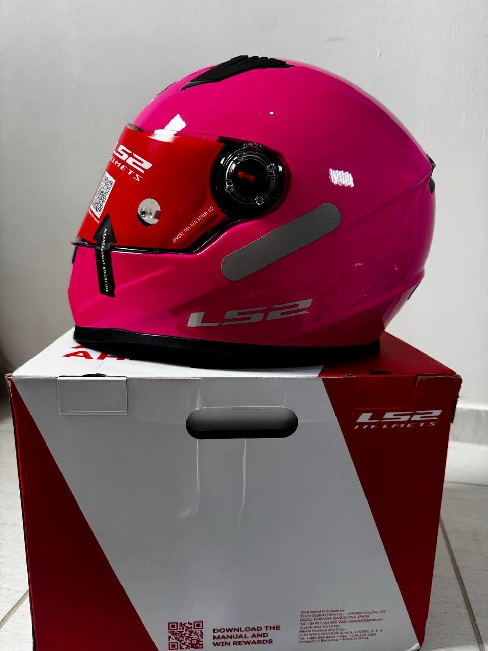 Capacete LS2 ROSA - 56 - Foto 2