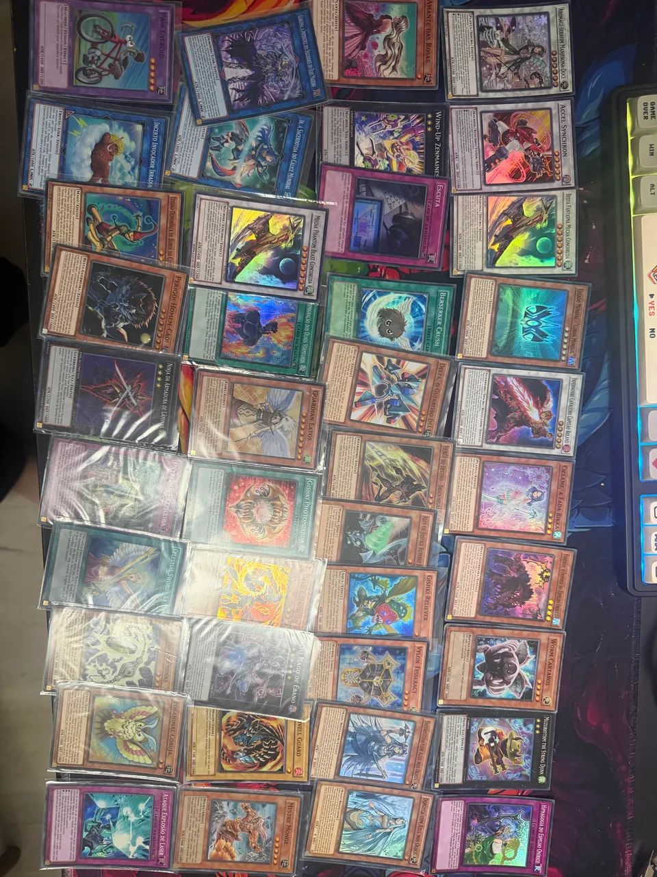Lote cartas yugioh todas super raras - Foto 3