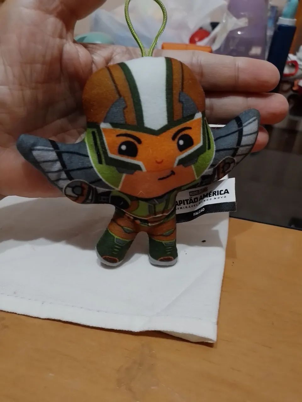 Chaveiro pelúcia da Marvel Capitão America Mcdonalds - Foto 2