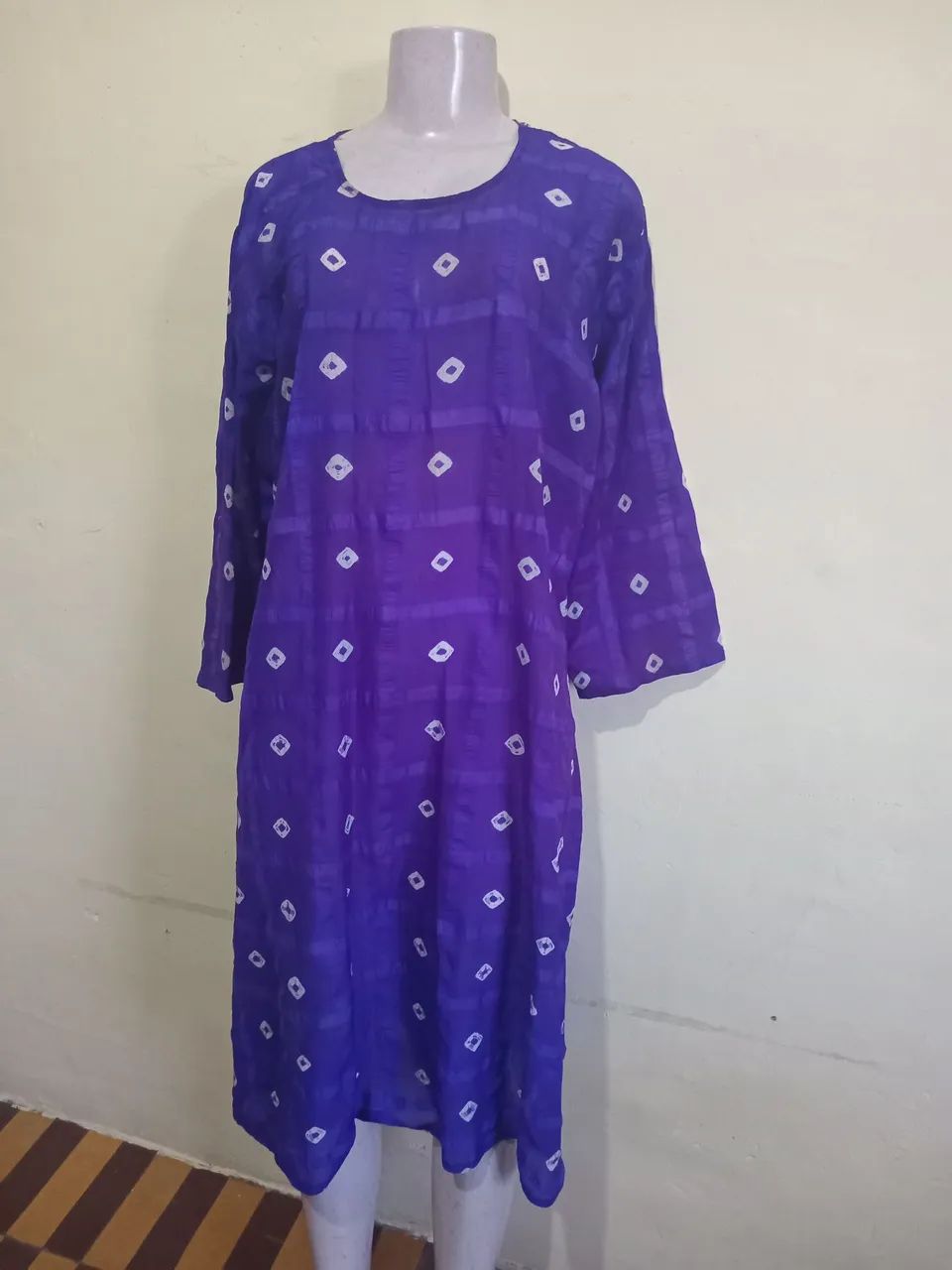 Vestidos indianos c bordado dourado - Foto 5