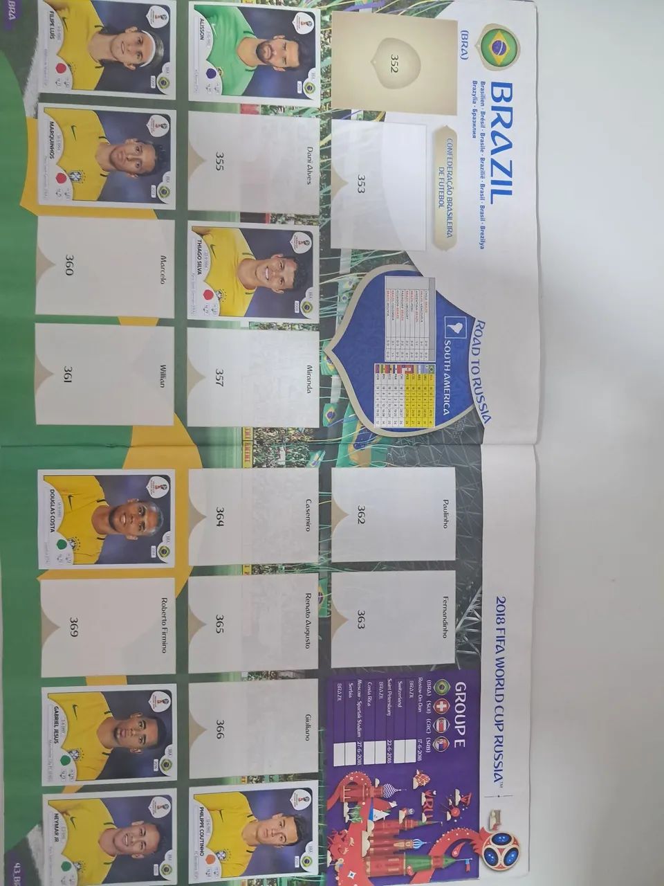 Álbum copa 2018 com 458 figurinhas coladas - Foto 3