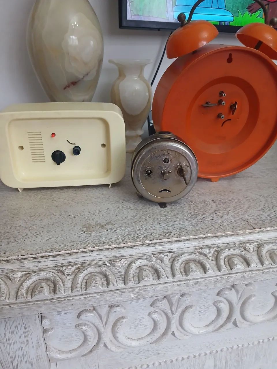 Trio de despertadores antigos  - Foto 4
