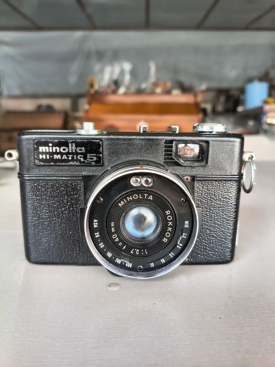 Camera fotográfica antiga