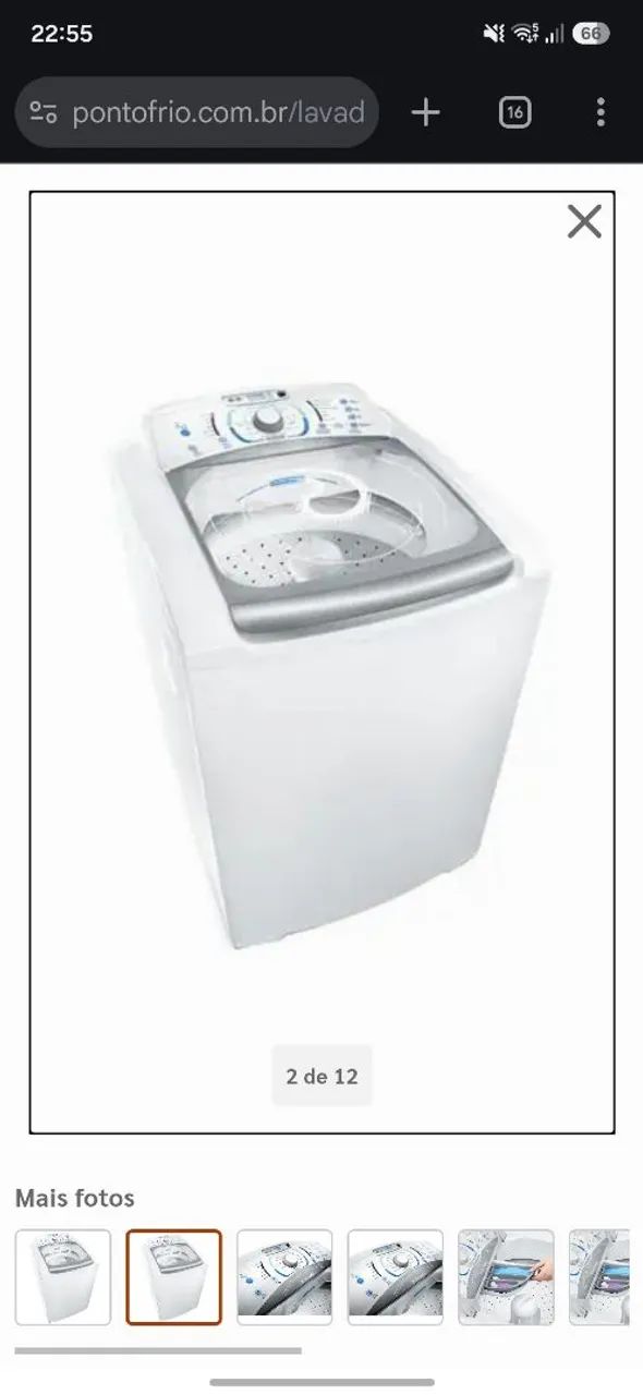 Máquina de Lavar Electrolux LBU 15