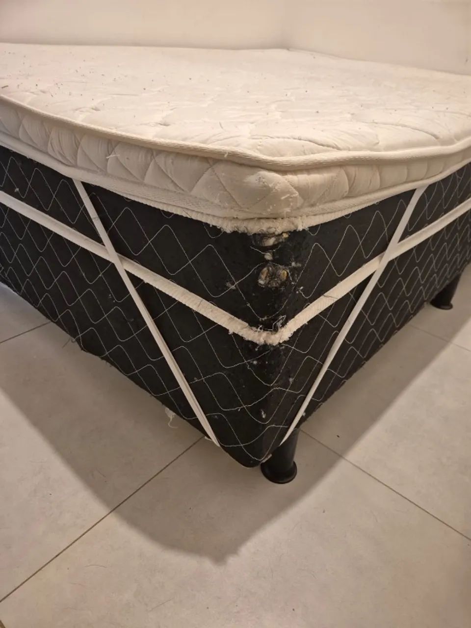 Cama box de casal com pillow top  - Foto 3