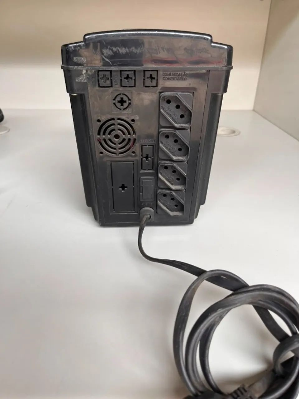 NOBREAK 4 TOMADAS PROTEÇÃO PARA COMPUTADOR E ELETRÔNICOS - Foto 3