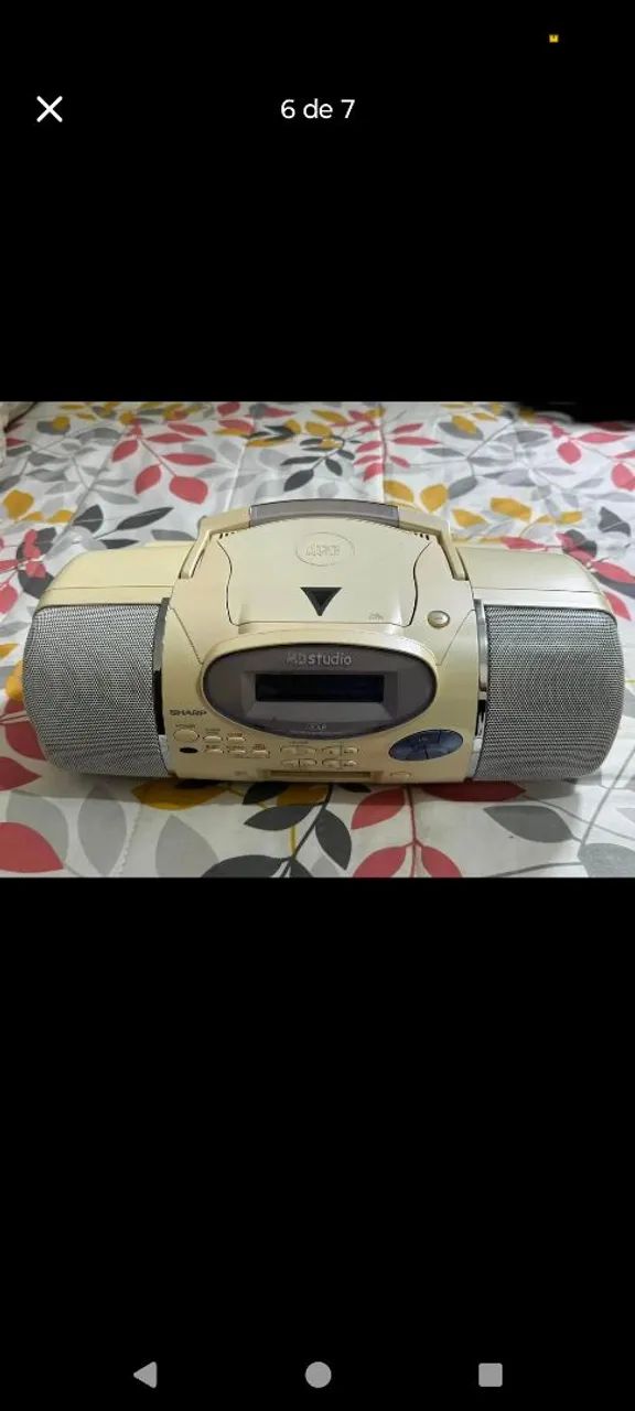 Mini System Sharp com Md - Foto 2