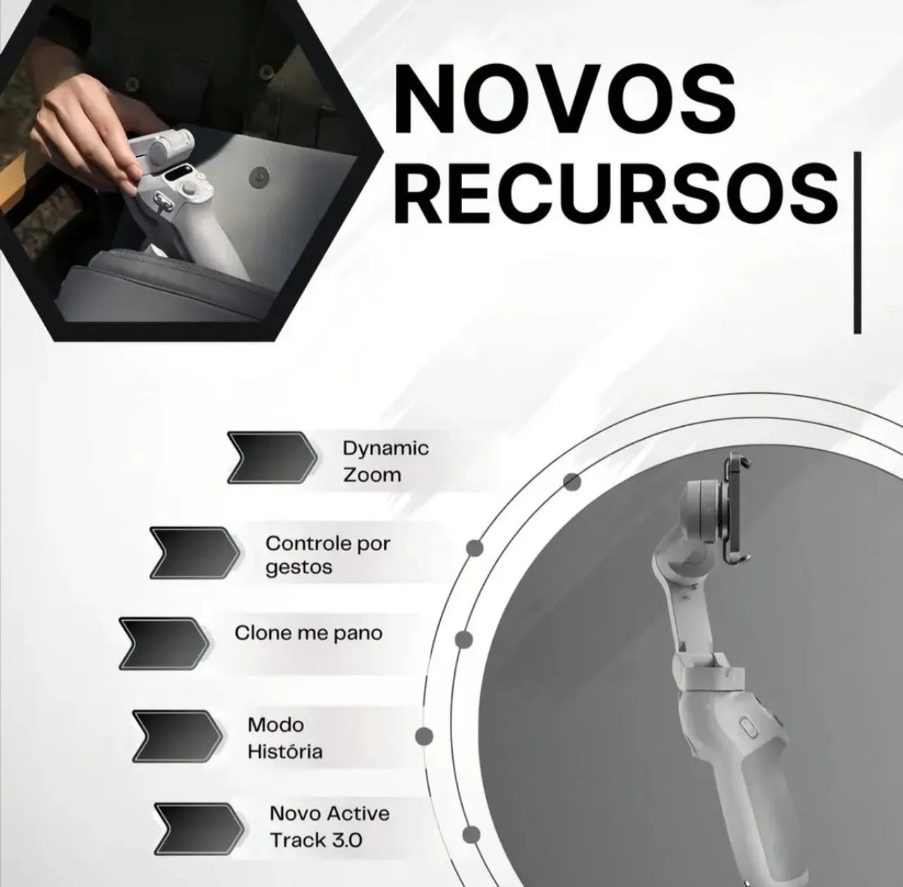 Estabilizador Osmo Dji - Foto 4