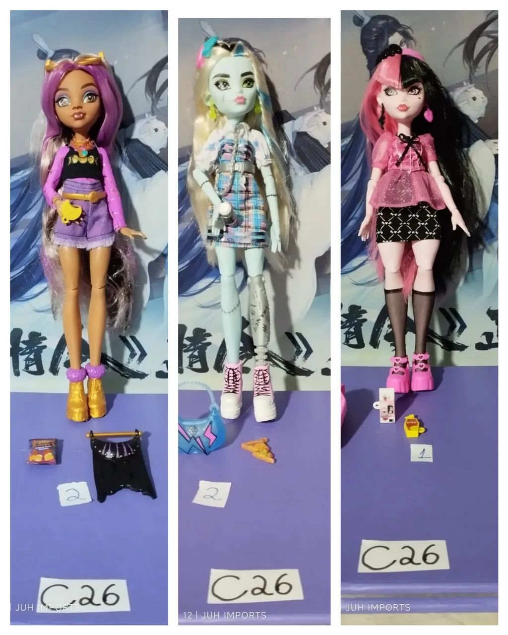 Monster high day out trio 