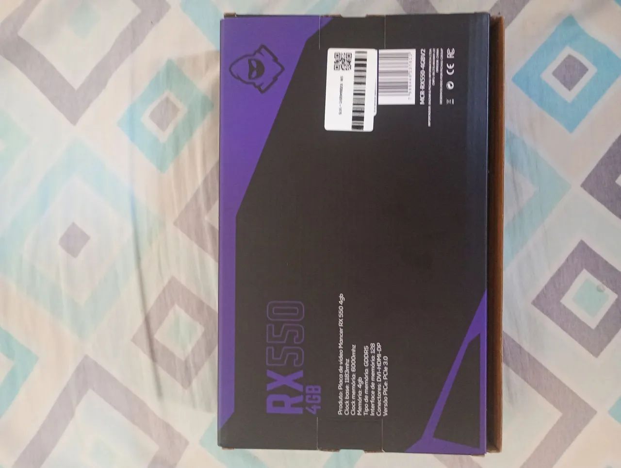 Placa de video RX550 4GB - Foto 2