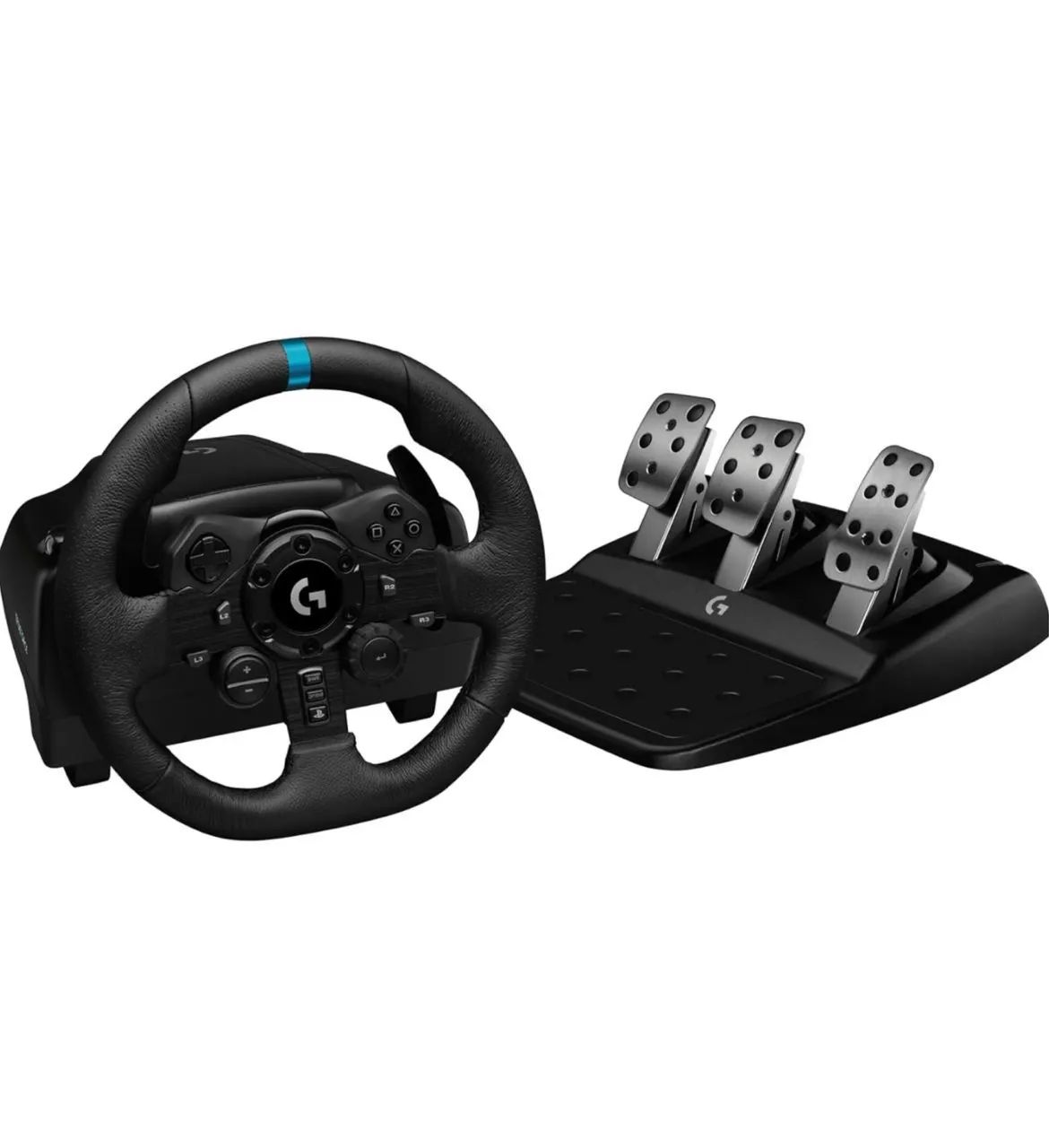 Volante Logitech G29 Driving Force e Pedais com Force Feedback para PS5, PS4, PS3 e PC