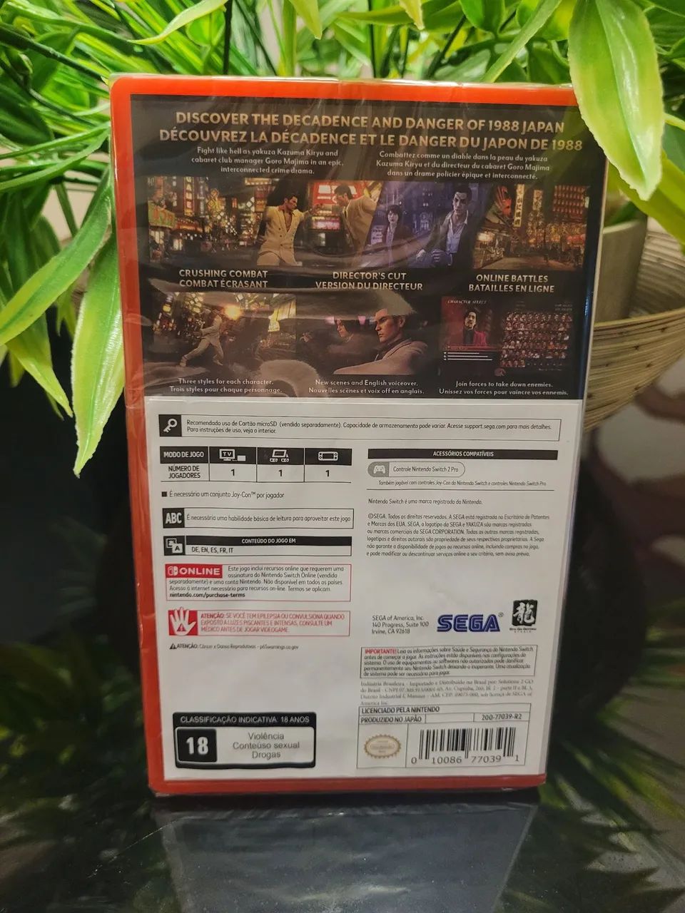 Yakuza 0 Switch 2 Lacrado - Foto 2