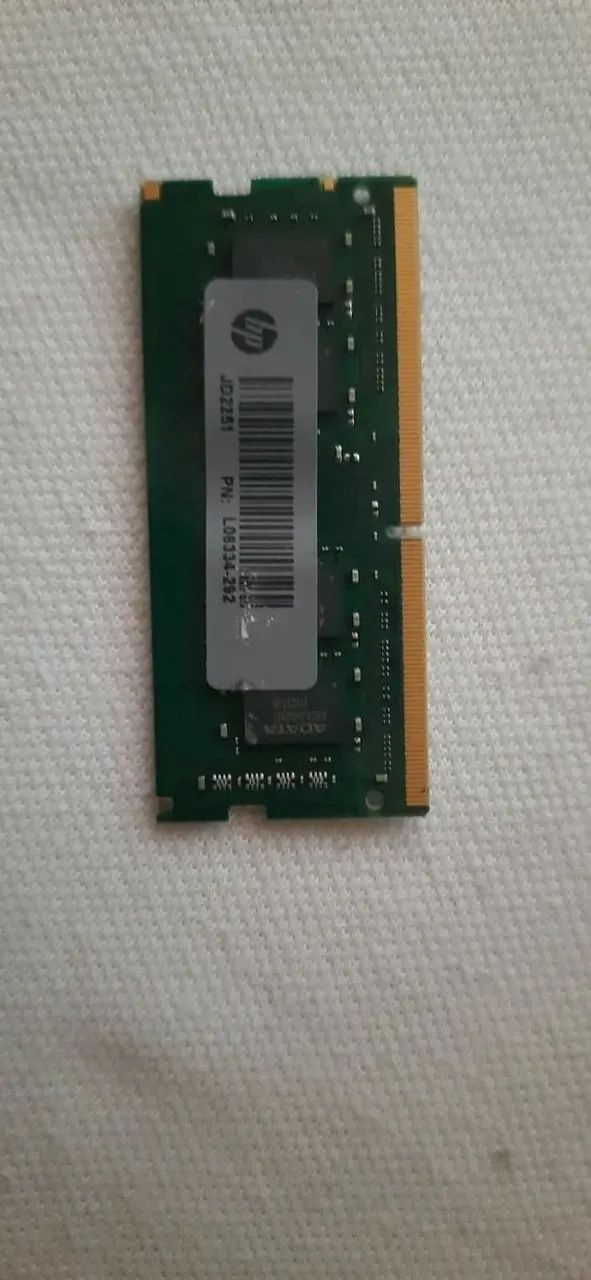 Memória 8GB DDR4 3200MHz Notebook SODIMM ADATA - Testada - Foto 4