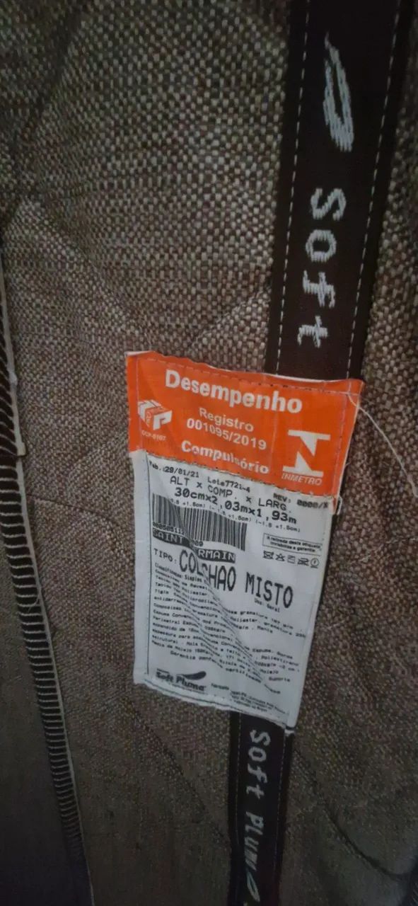Colchão king size(SOMENTE COLCHÃO) - Foto 3