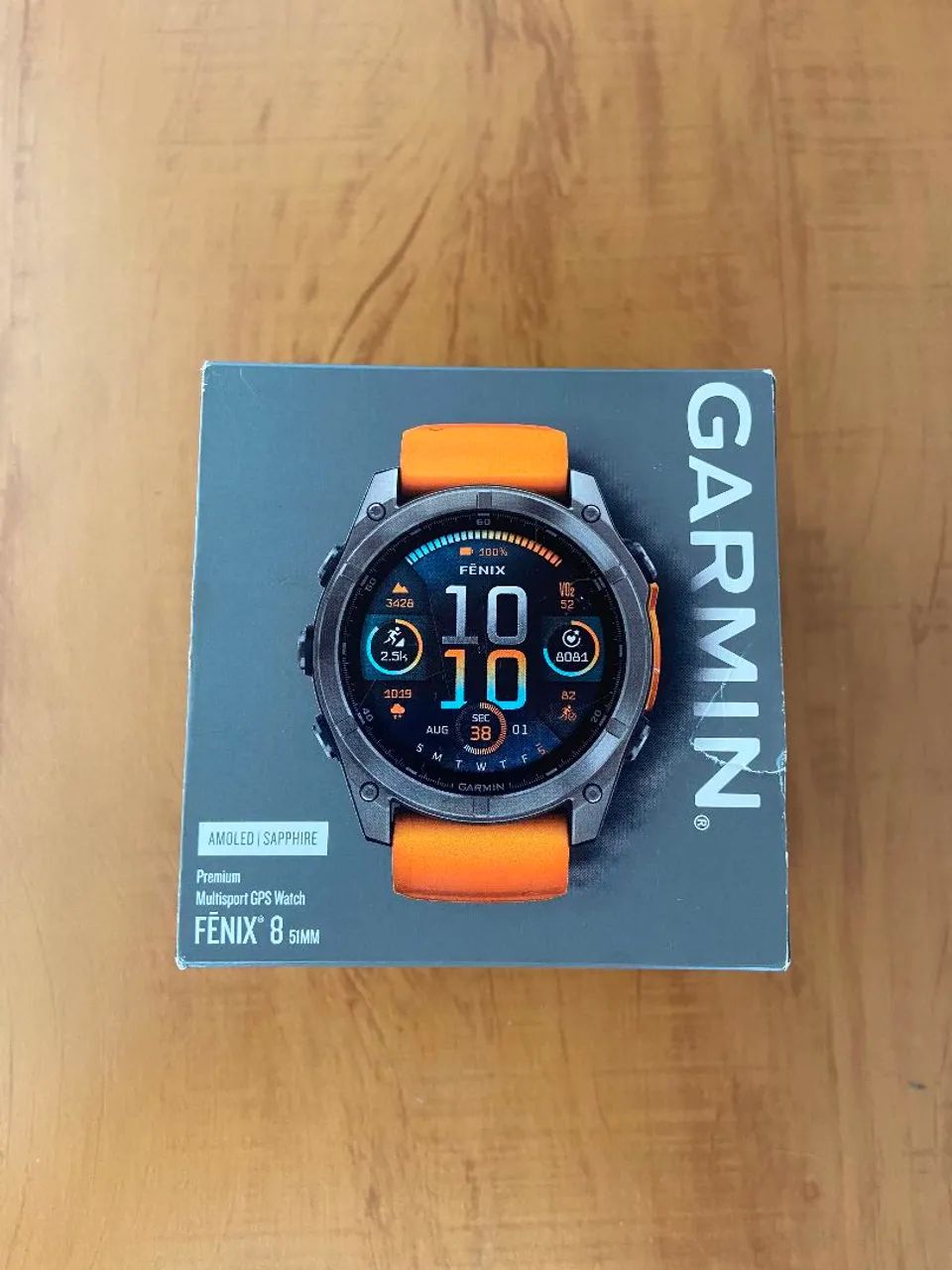 Garmin Fenix 8 Amoled Sapphire 51mm - Lacrado 