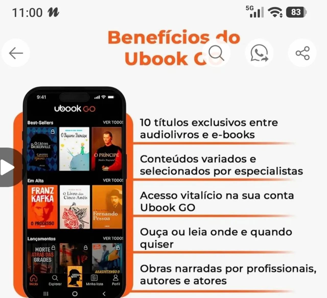 TV 43 polegadas na caixa e com nota fiscal  - Foto 4