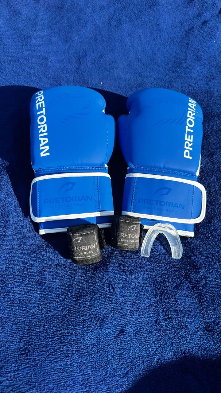 PROMOÇÃO KIT BANDAGEM E BUCAL E LUVA DE BOXE PRETORIAN FX2 - Foto 2