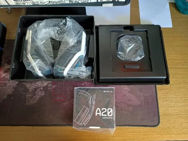 Headset Wireless Astro A20 Wireless PC PlayStation PS3 PS4 PS5 Videogame Windows Linux - Foto 2