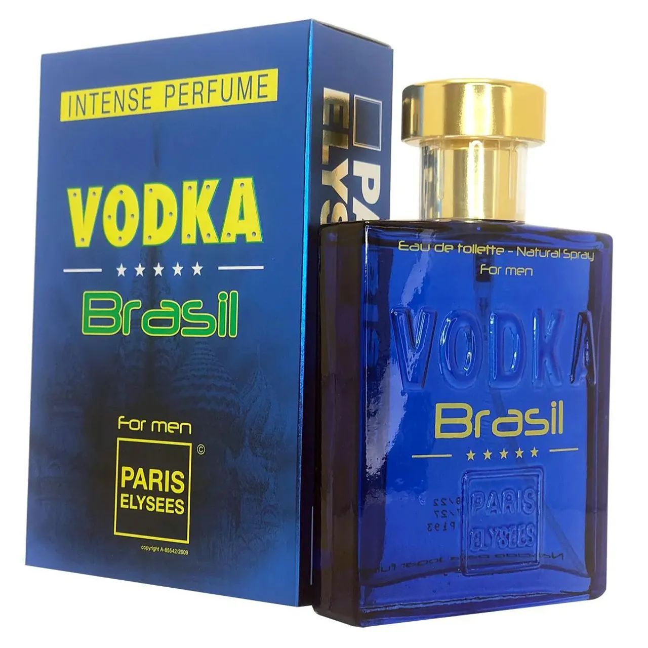 Perfume Vodka Brasil Azul Paris Elysées  - Foto 2