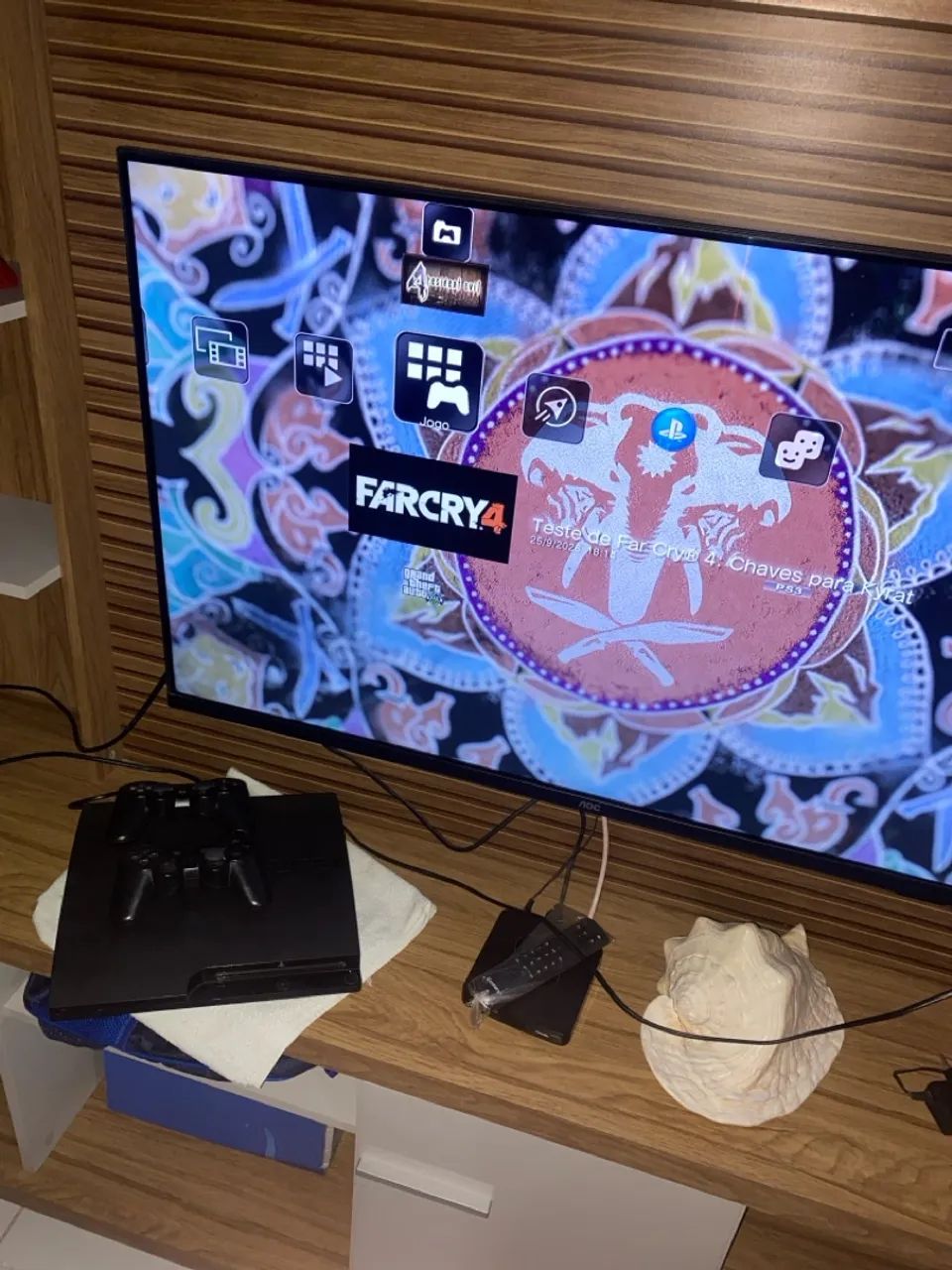 PS3 SLIM DESBLOQUEADO NO HEN - Foto 2