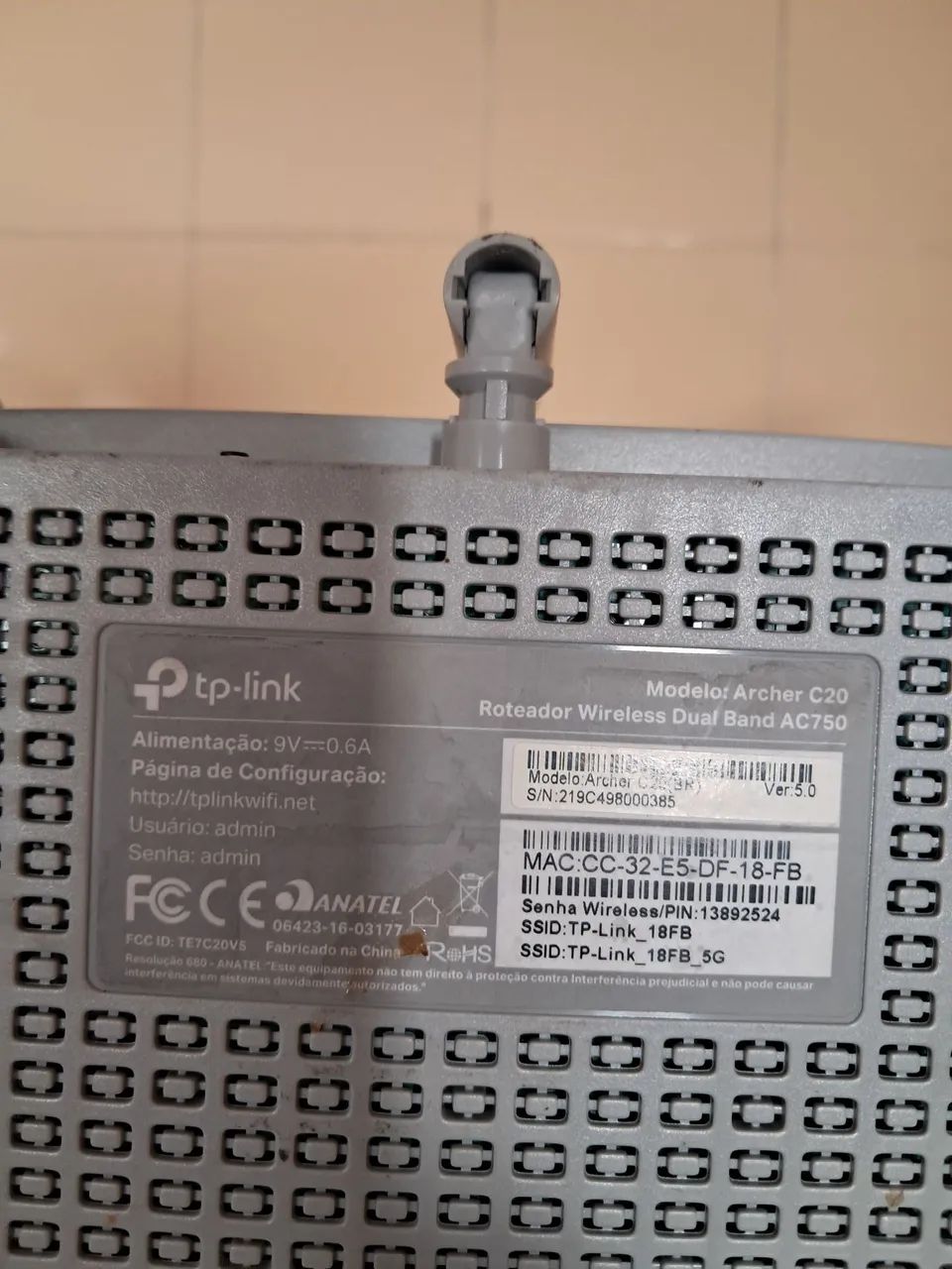 Roteador TP-Link Archer C20 AC750 Dual Band - Foto 3