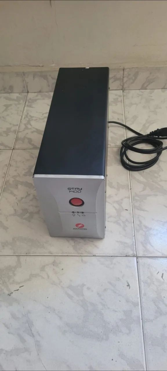 Nobreak Microsol 1.4 Kva super conservado, todo original.