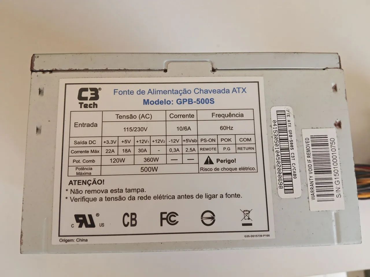 Fonte 500W