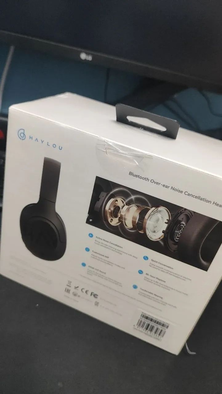 Fone de ouvido HAYLOU S30 Bluetooth com ANC Ativo (Lacrado) - Foto 3