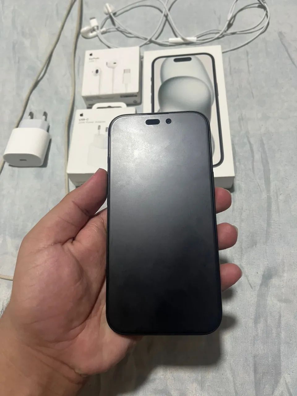 iPhone 15 black 128GB - Foto 2