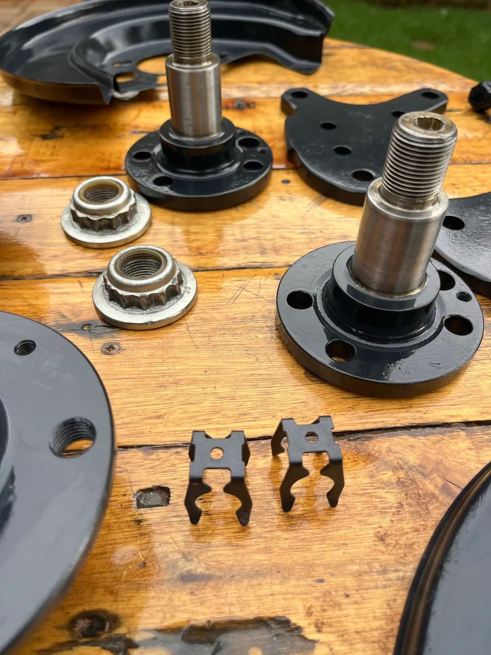 Kit freio a disco traseiro VW 4x100 - Foto 6