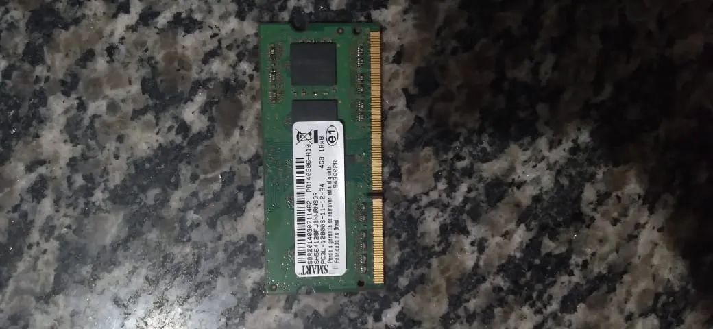 Memória RAM 4GB DDR3 Para Notebooks