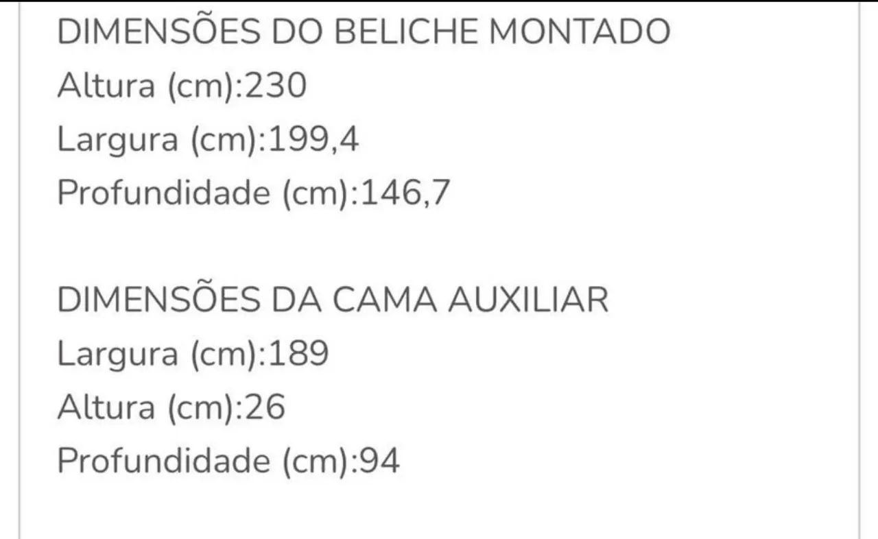 Cama triliche / Beliche