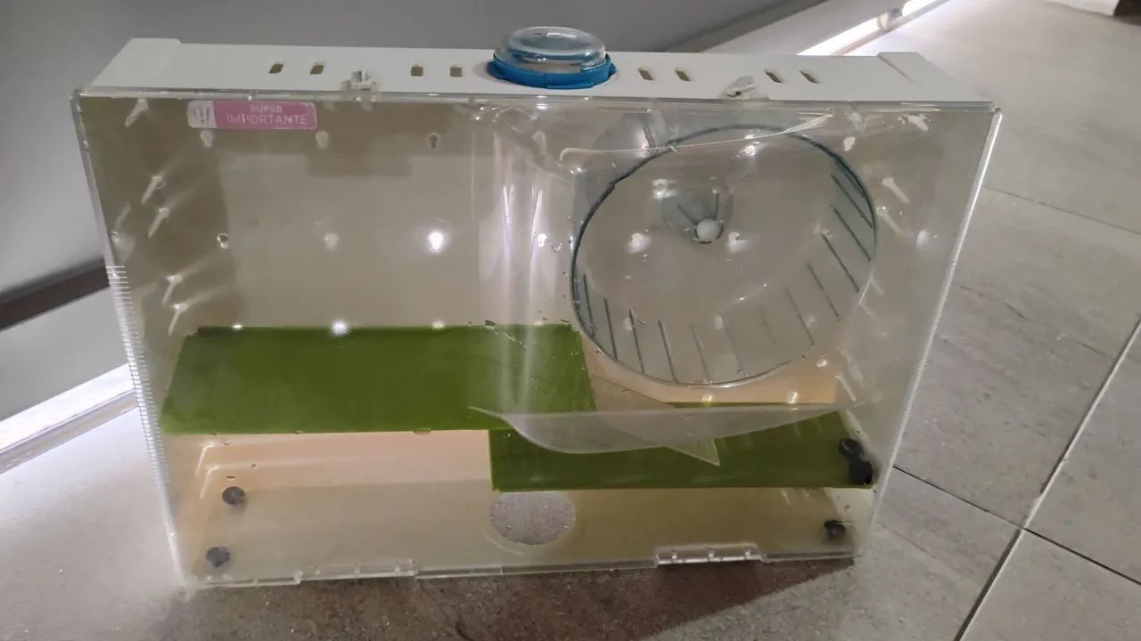 Casinha completa hamster usada  - Foto 4