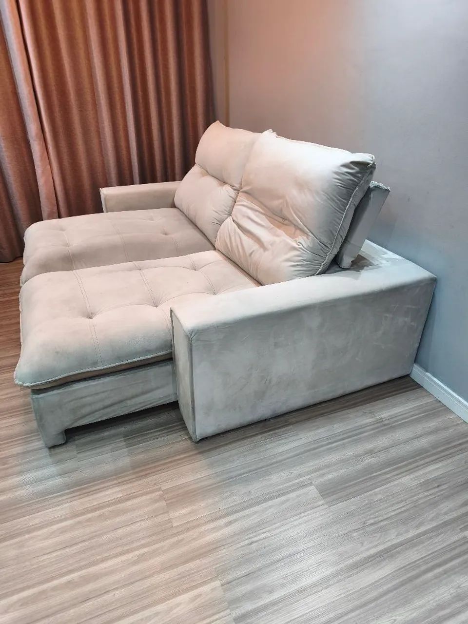 Sofá retrátil molas ensacadas  - Foto 3