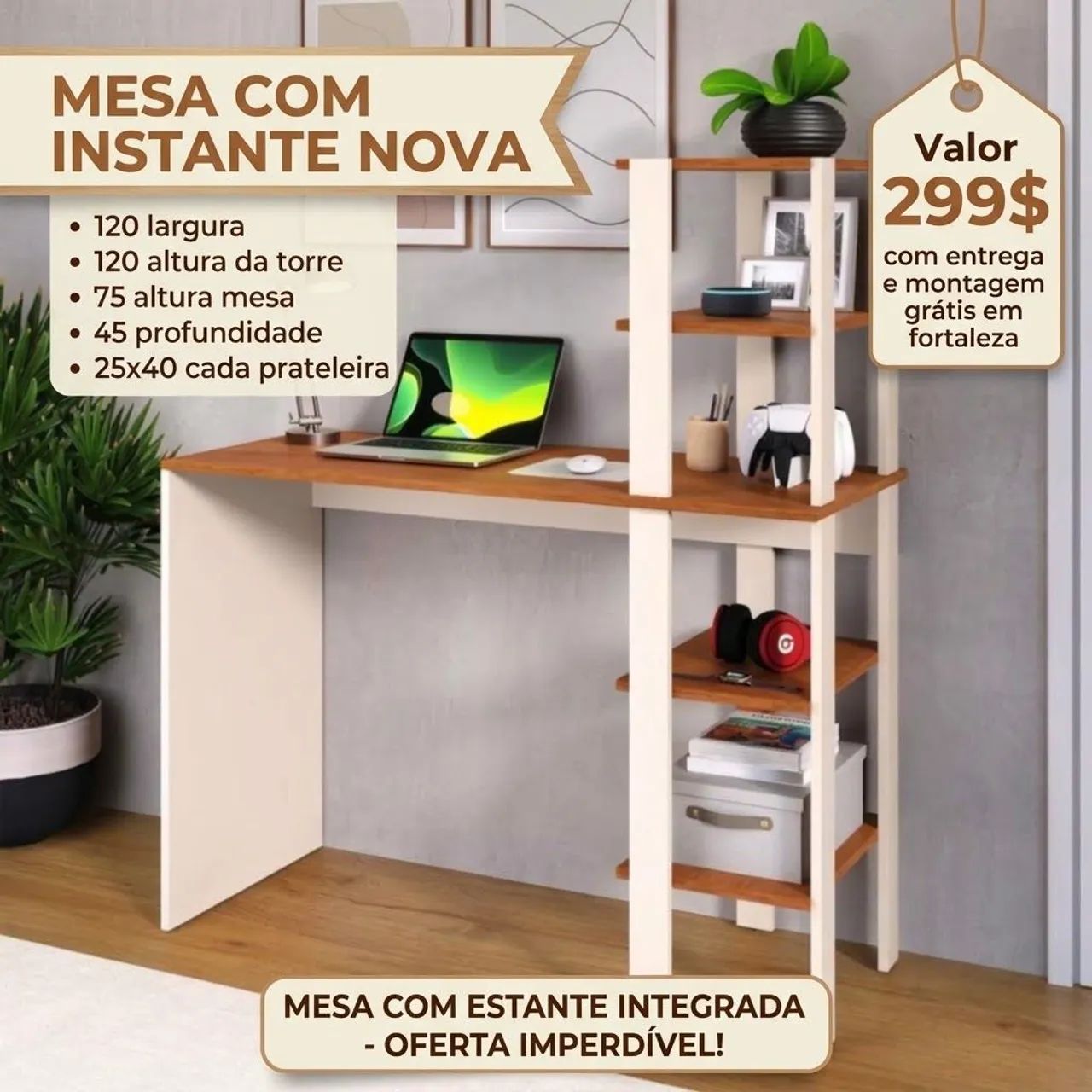 Mesas disponíveis a pronta entrega  - Foto 4