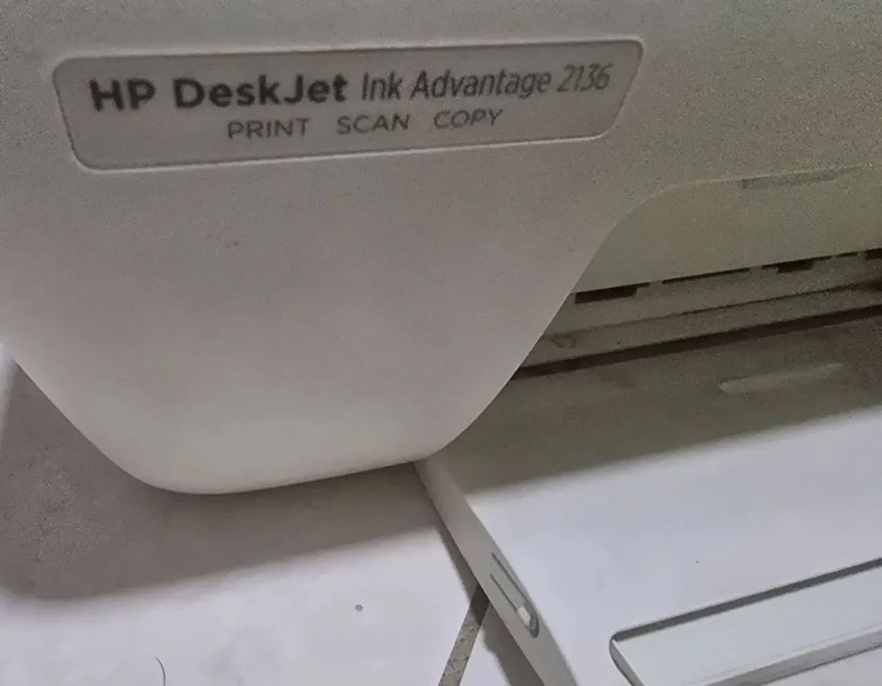 Impressora multifuncional HP deskjet 2136 - Foto 3