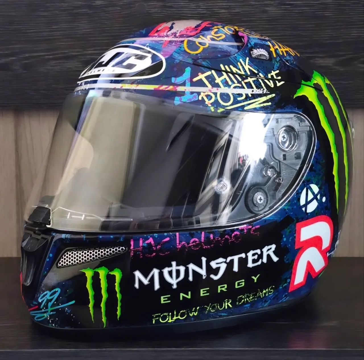 Capacete Hjc Rpha 10 Lorenzo - Foto 2