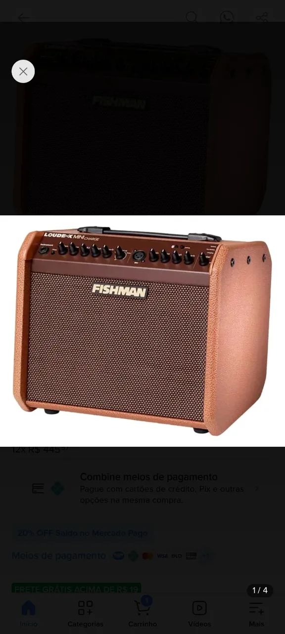 Amplificador FISHMAN PRO-500