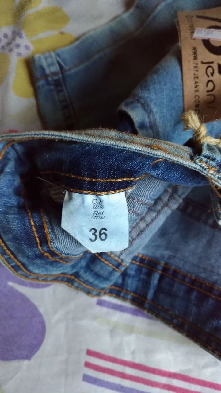 Shorts feminino 767 jeans nunca usado - Foto 4