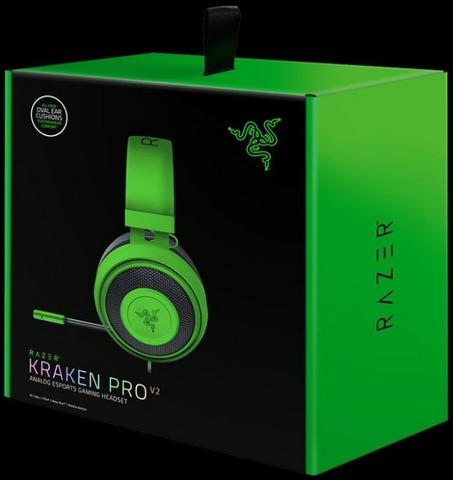 Headset Razer Kraken Pro V2 udio TV v deo e fotografia