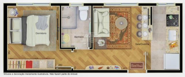 Apartamento à venda com 1 dormitórios em São francisco, Curitiba cod:152568 - Foto 6