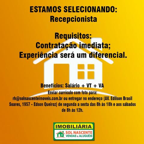Vagas de Emprego - Imobiliária Sol Nascente